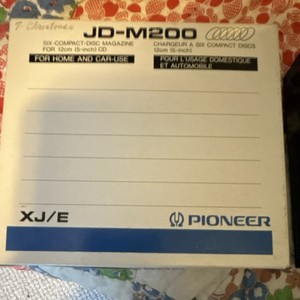 PIONEER JD-M200 SIX-COMPACT DISC MAGAZINE with Box and Manual