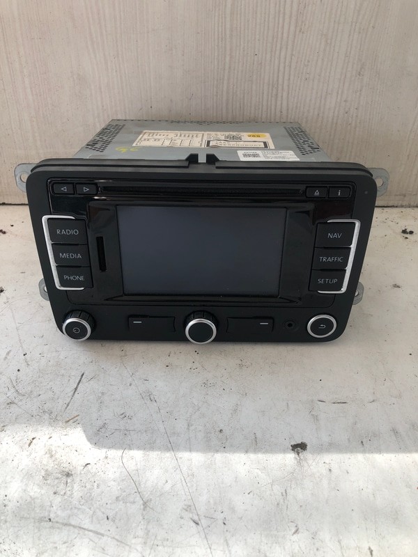 3C0035270BX Radio c/sistema di navigatore satellitare VOLKSWAGEN POLO (6R) 1.2
