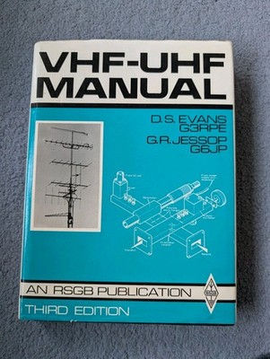 Very High Frequency-Ultra High Frequency Manual by Evans & Jessop Hardback