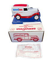 1993, ERTL, ServiStar, 1932 Ford Panel Delivery Bank w/ Key, 1/25, NIB