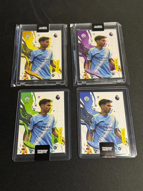 2025-26 Topps Total Football Vitor Reis 1/1 Gold + /25 /50 /75 Ones to Watch RC