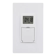 DEWENWILS Indoor Wall Timer Switch fit Lights Fans Digital Timer Light Timer