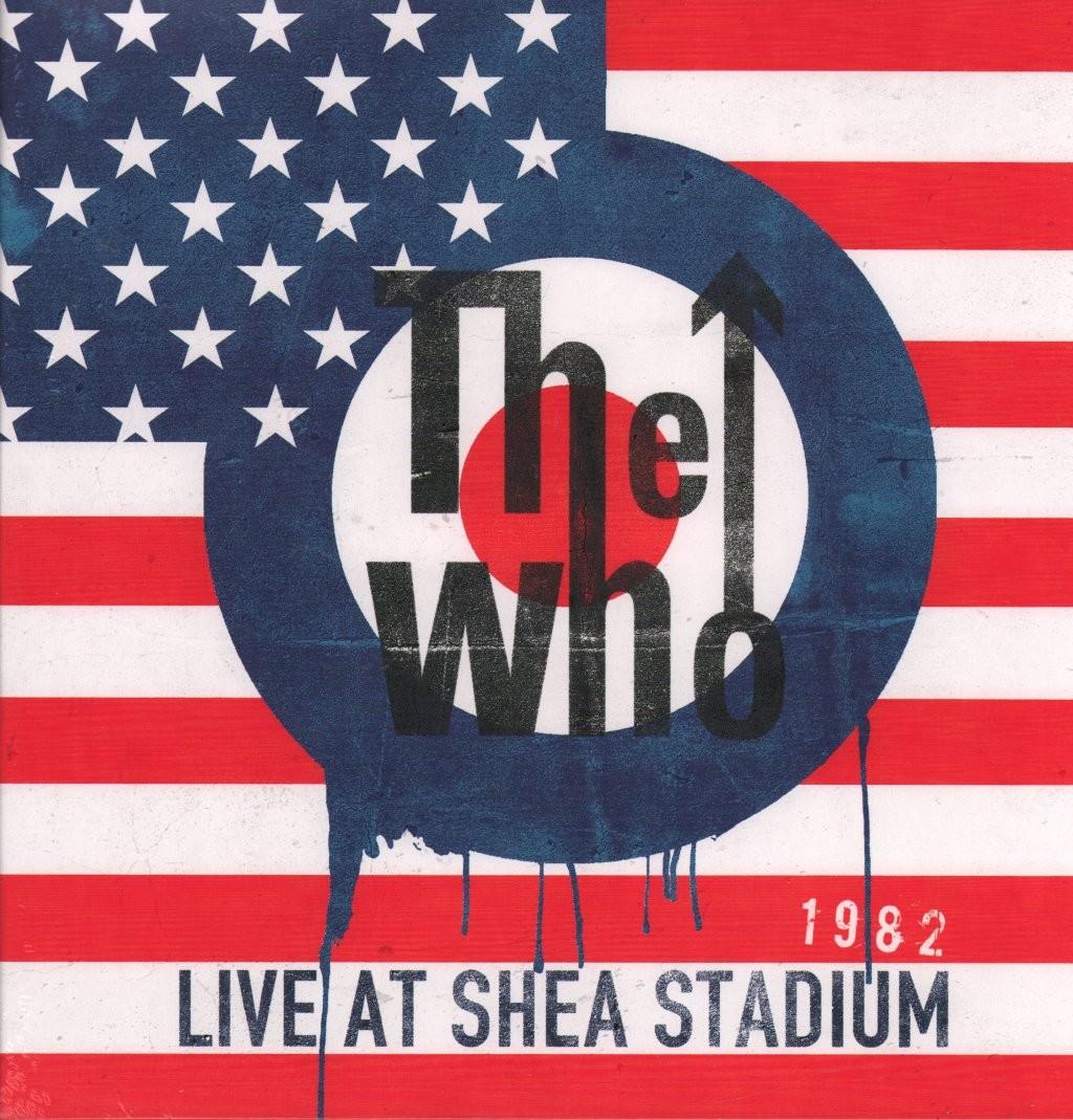 Who Live At Shea Stadium 1982 triple LP vinyl Europe Mercury Studios 2024 3LP