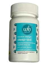 WB Sleep Aid Maximum Strength - 96 Softgels - Ex: 5/27
