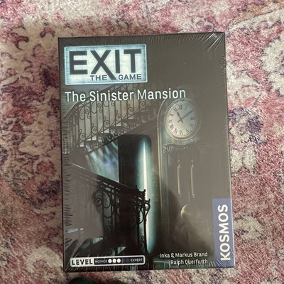 Exit The Game: The Sinister Mansion - KOSMOS - Neu & Sealed - Escape Room 2021