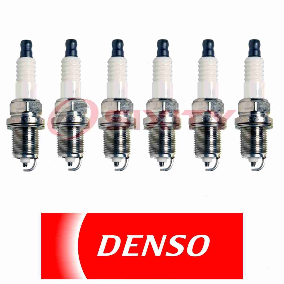 For Acura MDX DENSO Standard 6 pc Spark Plugs 3.5L V6 2001-2006 d1