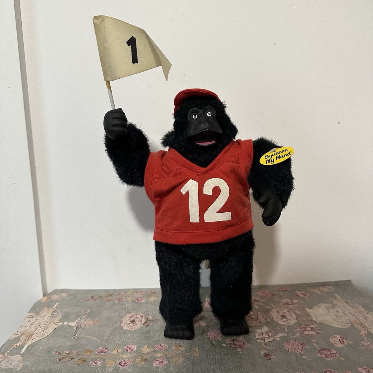 gorilla in red dress Gorillas in Makeup and Dresses: Fun and Fashion
