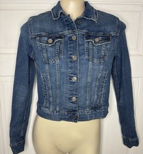 Garage Denim Jacket Cropped Classic Fit Jean Jacket XS/TP