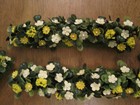 Set of 4 Flower Filled Garden Beds 1:12 scale miniature landscaping OOAK — photo 5
