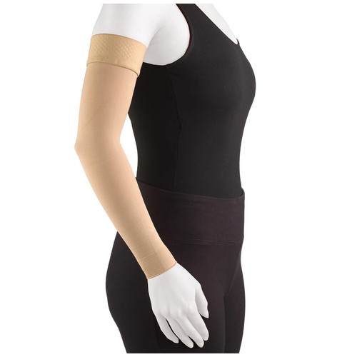 15-20 mmHg Compression Lymphedema Arm Sleeve, Support for Post Surgical Swell...