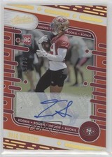 2024 Absolute Rookies Orange Mosaic Signatures 59/75 Isaac Guerendo Auto g7s