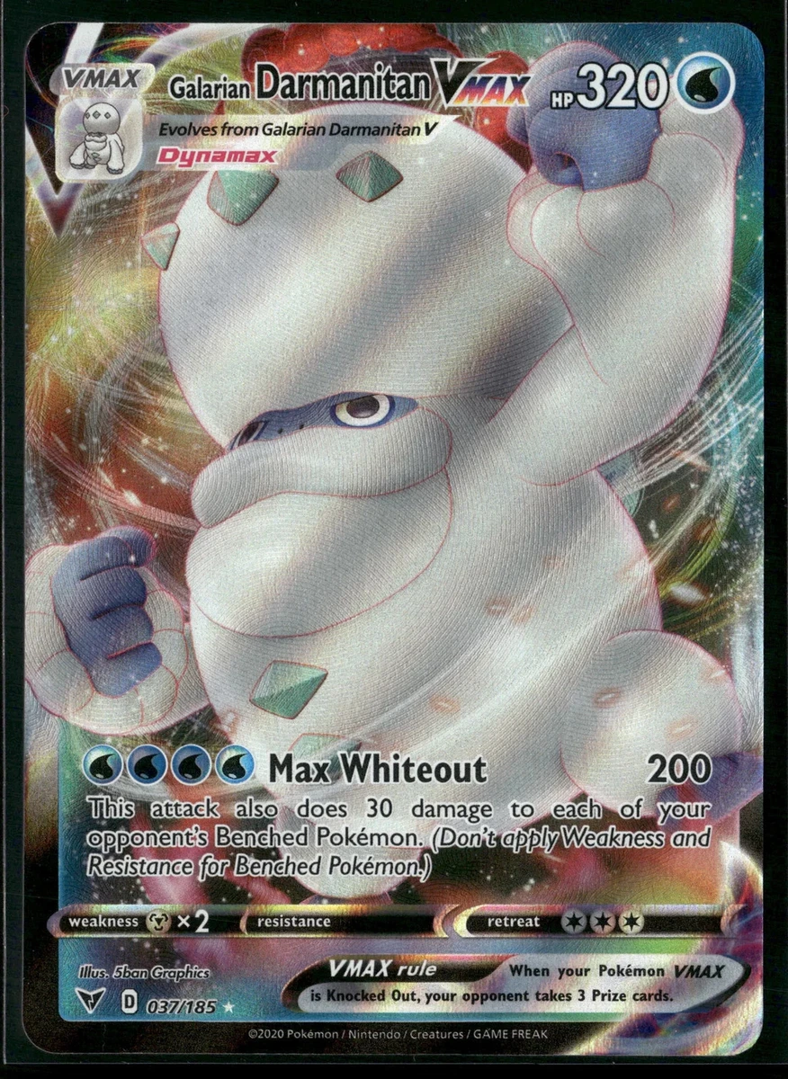 Galarian Darmanitan VMAX Pokmon TCG Cards for sale | eBay