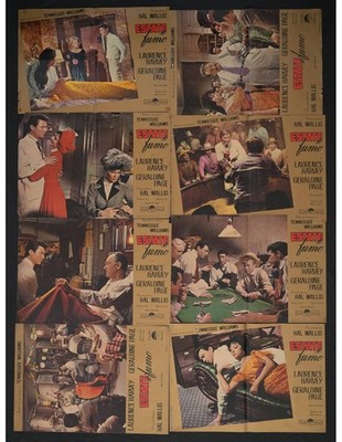 fotobuste ESTATE E FUMO laurence harvey geraldine page tennesse holliman F213