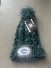 Mujer Green Bay Packers Logo 47 NFL Gorro Gorra Sombrero Verde Nuevo Con Etiquetas
