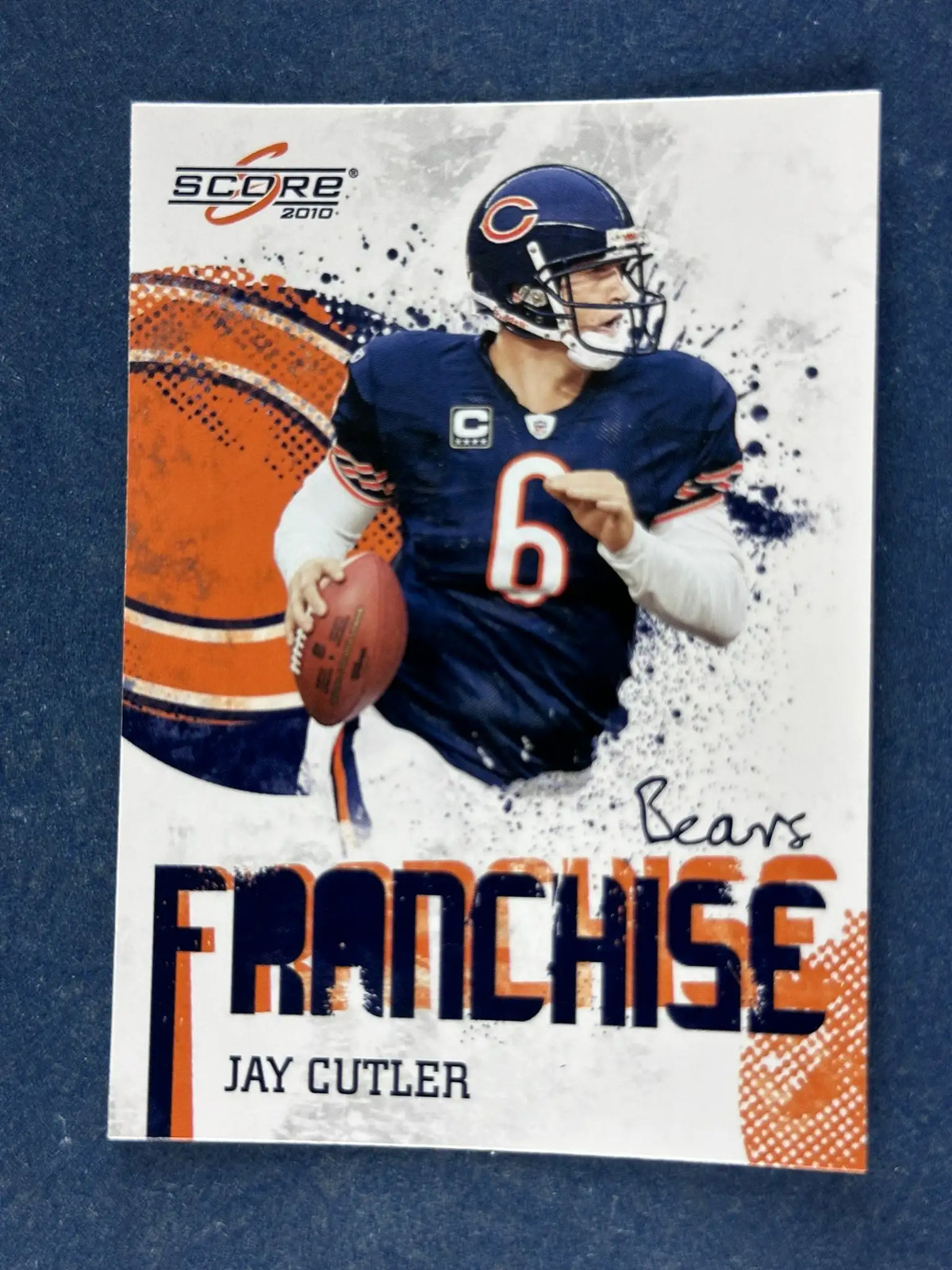 2010 Score Franchise #10 Jay Cutler Chicago Bears