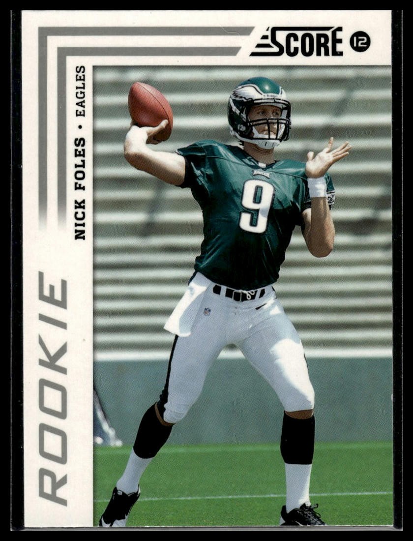 2012 Score #360 Nick Foles Scorecard Rookie