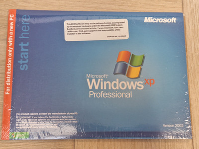 Microsoft Windows XP Professional SP2 *New & Factory Sealed* inc License English