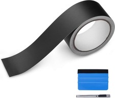 Matte Vinyl Tape for Black Out Delete Window Trim Door 2Inches x 30Feet 
