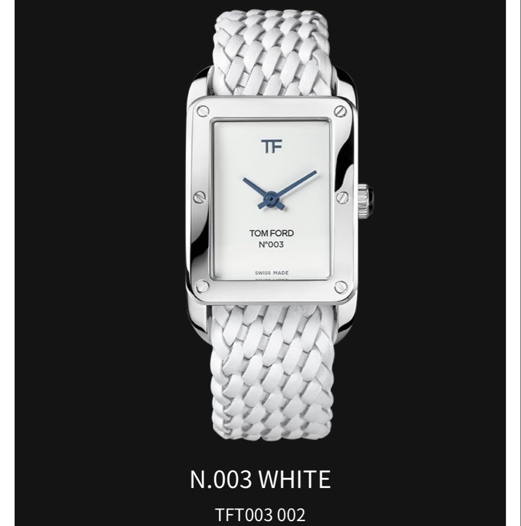 30 TOM FORD N��003 Rectangular White - image 1