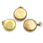 1910-1923 Elgin 12s-16s 7J-15J 43-48mm Open Face Pocket Watch Lot of 3 #WB5246-1 — photo 5