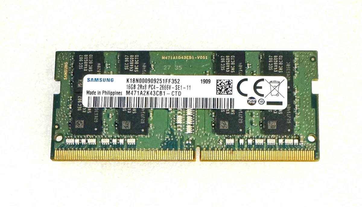 Preços baixos em Computador Samsung SO-DIMM PC4-21300 (DDR4-2666