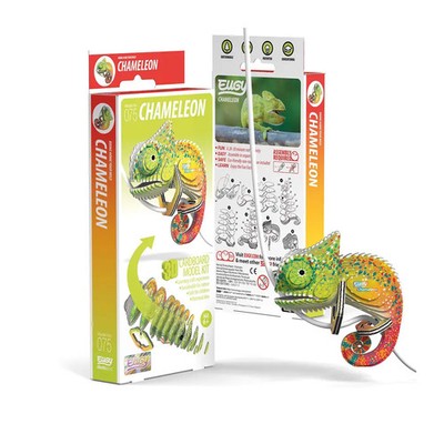 Eugy: 3D Bastelset Chamäleon