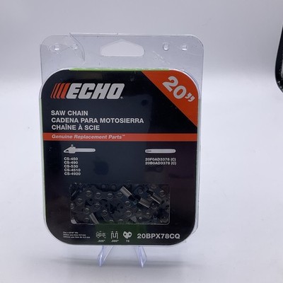 Echo Chainsaw Blade 20 in. Small Chisel Chainsaw Chain - 78 Link 20BPX78CQ - #2