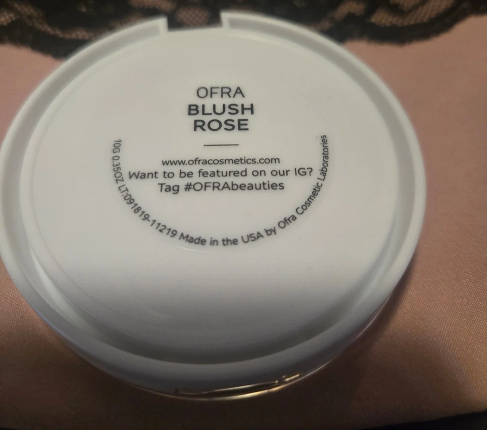 Rubor prensado ultra pigmentado Ofra Blush Rose 10 g 0,35 oz rosa polvorienta malva NUEVO Foto 2 de 2