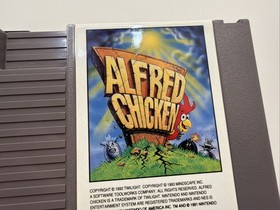 Alfred Chicken Nintendo Entertainment System NES Complete CIB +Protective Case