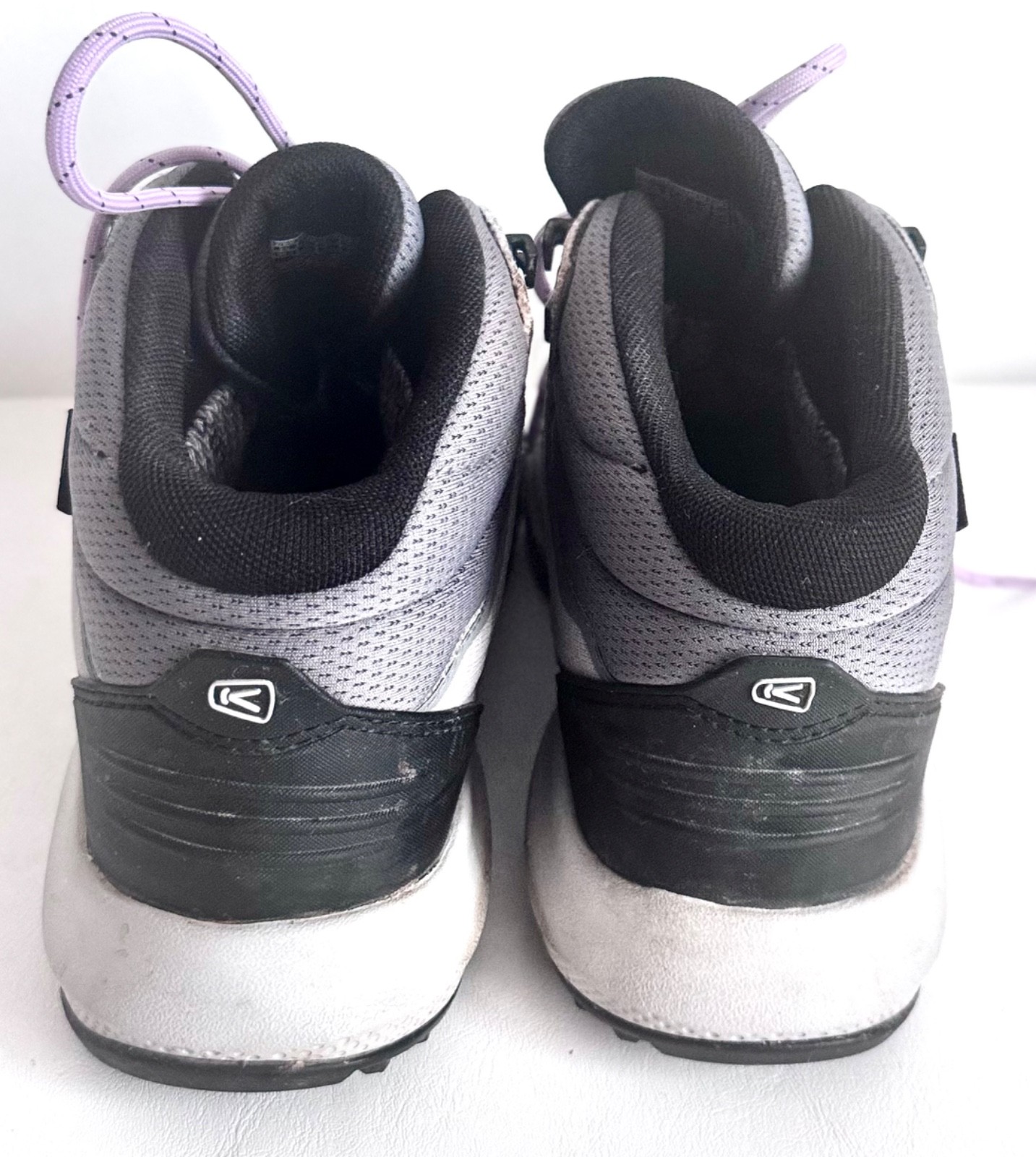 Stivali impermeabili Keen Tempo Flex donna taglia 8 acciaio grigio viola africano