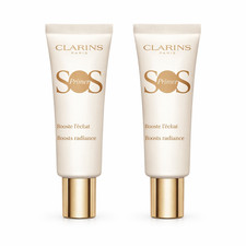 Pack of 2 Clarins SOS Primer Boosts Radiance - 00 Universal Light - 0.3 oz NWOB