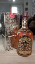 Liquore bottiglia Chivas Regal 12 years 43 gradi 70 cl Scotch Whisky + Box