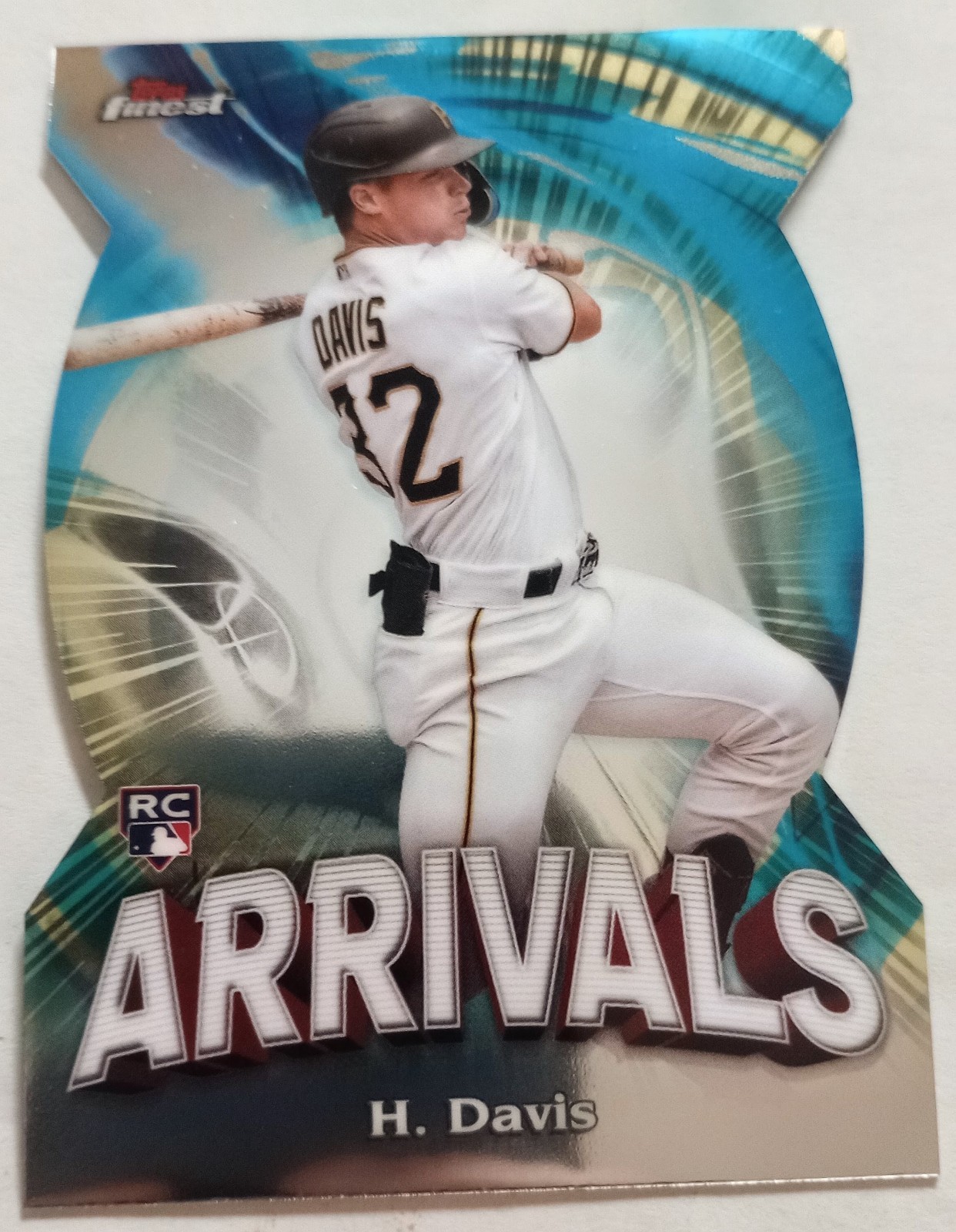 2024 Topps Finest - Arrivals Henry Davis #A-4 (RC) AA-006
