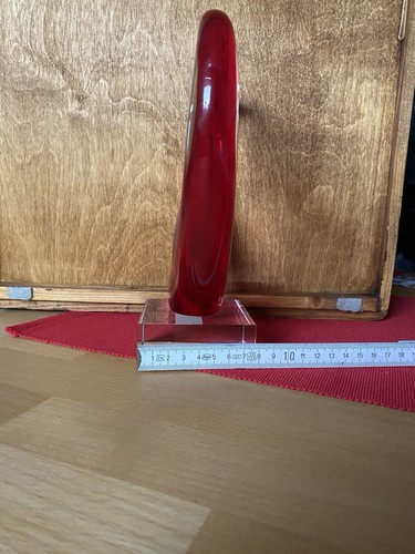 Leonardo Herz rot, Glasherz, Glas, Skulptur, Liebe, Deko 21 cm - Bild 9 von 9