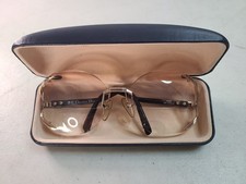 Vintage Christian Dior 2289 49 Frames 61 16 Gold  Amber Frames Austria Large