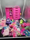 Old Vtg BARBIE Dolls/ Clothing Accessory LOT Case My Scene+ Barbie 80+ Pieces