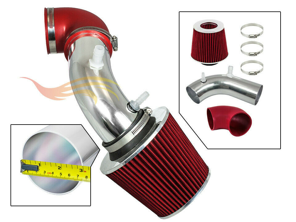 Xyz Rot RAM Luft Ansaug Set + Filter Für 2013-2018 Explorer / Flex 3.5L V6 Turbo