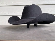 4X Vintage Rugged Rodeo King Cowboy Hat 7 1/2 Gus Yellowstone 1883 1923 Elliot