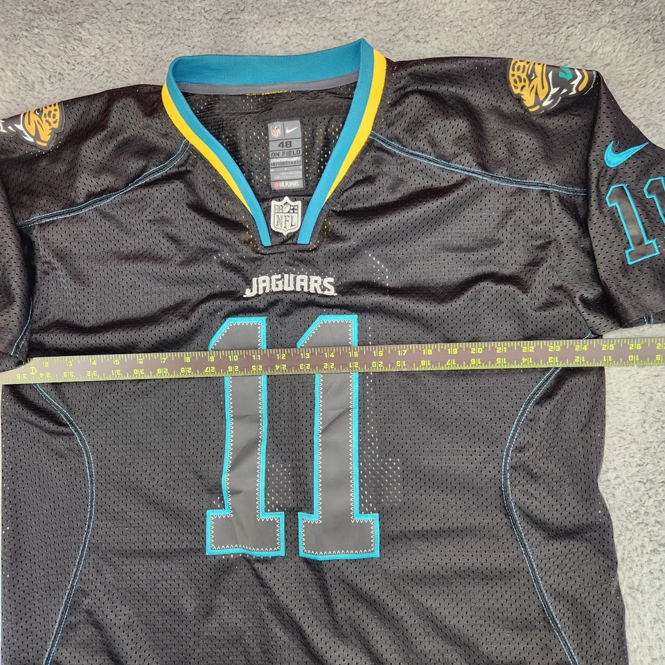 Camiseta deportiva Blaine Gabbert Jacksonville Jaguars Nike On Field talla 48 negra cosida Foto 3 de 4