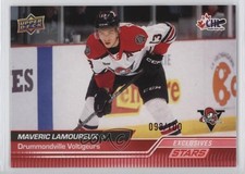 2023-24 Upper Deck CHL Stars Exclusives 98/100 Maveric Lamoureux #314 og2