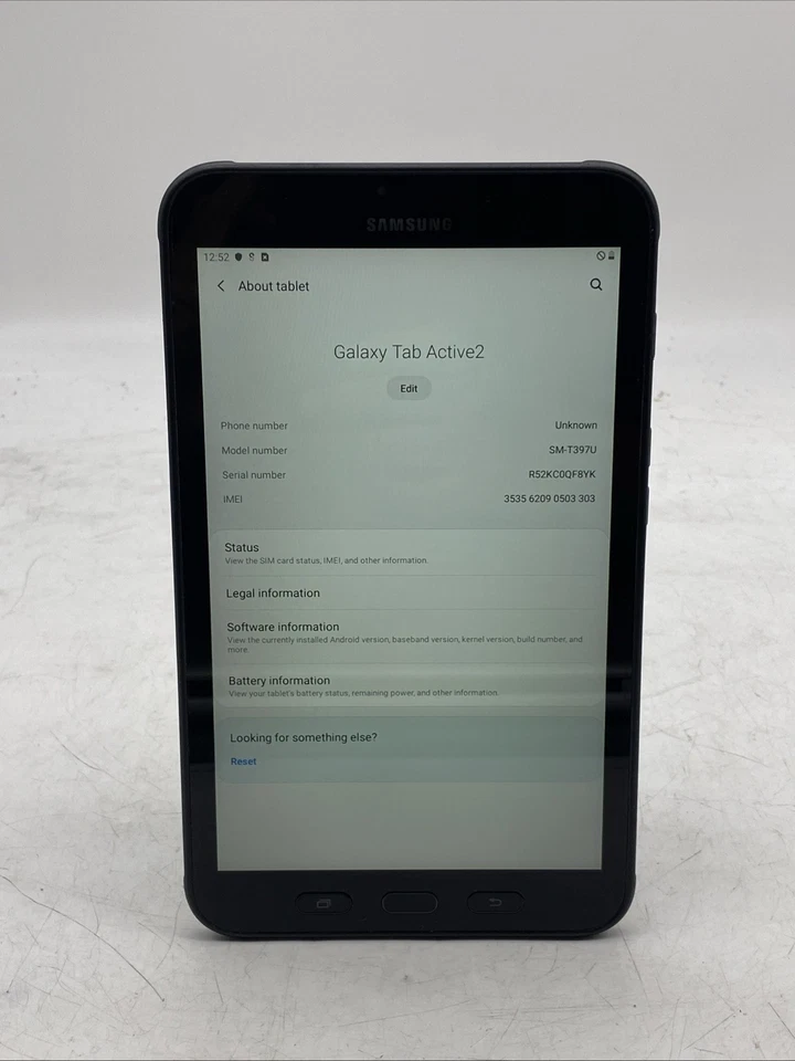 Lote de 3 Tablet Samsung Galaxy Tab Active 2 SM-T397U 16GB 8 pulgadas Foto 3 de 4