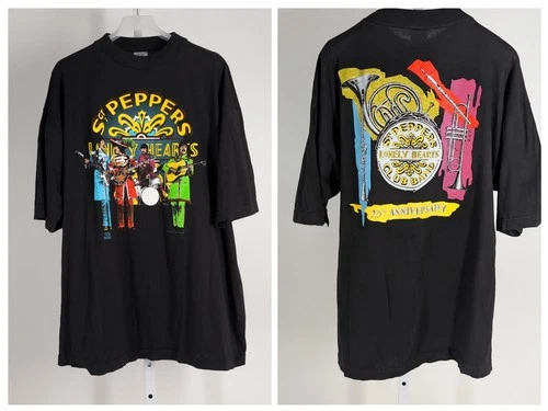 The Beatles Sgt Peppers 25th Anniversary Concer 1990s vintage concert t-shirt, vintage, size XL, single stitch, B+ condition