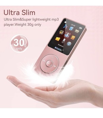 32 GB MP3-Player mit Bluetooth 5.3 Rose