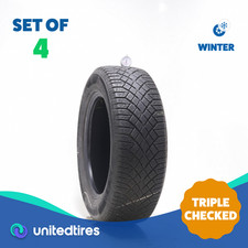 Set Of 4 Used 22565r17 Continental Vikingcontact 7 106t - 7-932