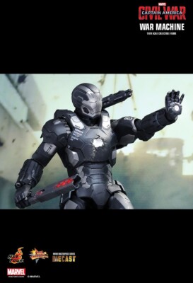 War Machine Mark III 1/6 Hot Toys - MMS344 D15 - Captain America - Figurine Occasion