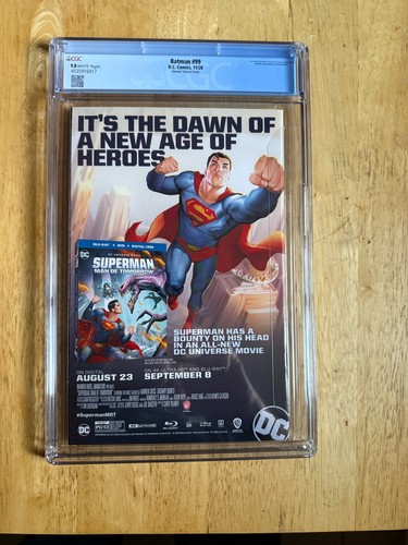BATMAN #99! CGC 9.8 ! JORGE JIMENES NIGHT WING COVER! - Picture 4 of 4