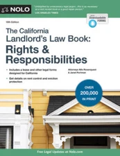 California Landlords Law Book, The: Rights  Responsibilities: Rights   - GOOD
