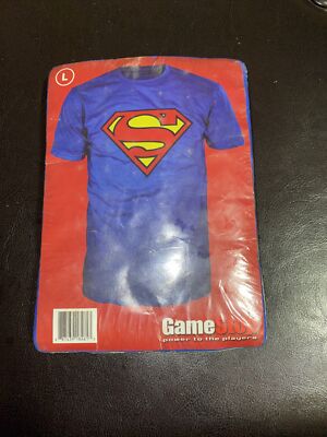 New Superman Logo T-Shirt Size L 