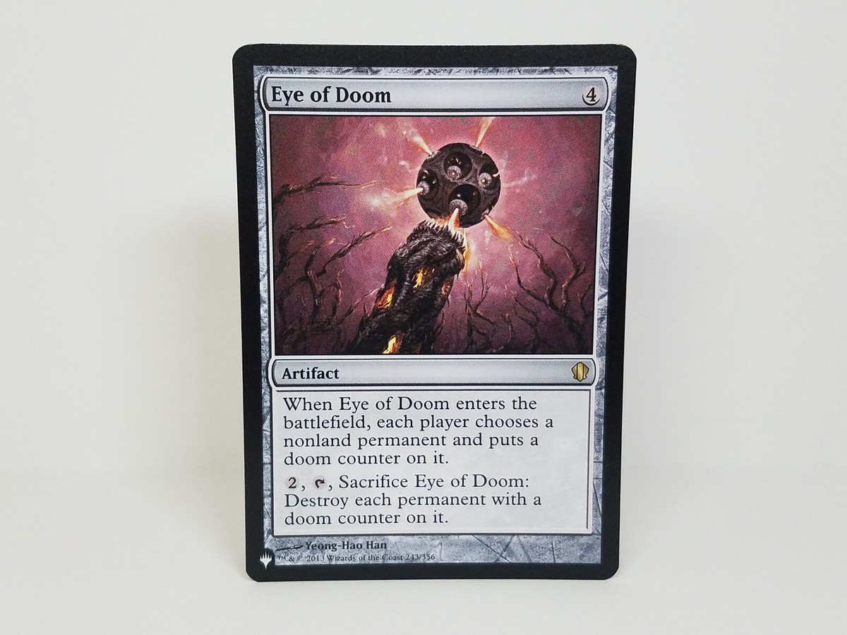 doom mtg cards Magic: The Gathering | Marvel Super Heroes Commander Deck they lose 2 life Crackling Doom (Surge Foil) -