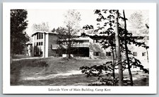 Lakeside Camp Kett Tustin Michigan 4-H Club Leadership Training 1964 Postcard